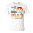 60歳の誕生日 1963年5月から伝説の60歳の誕生日 Tシャツ