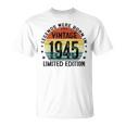 79歳ギフトtシャツ 1945年のベスト・オブ・レジェンド 1945年に誕生 Tシャツ