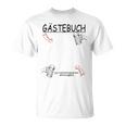 8 Birthday Guest Book Guest List 18 Years Old T-Shirt