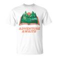 Adventure Awaits a Idea For Book Lovers T-Shirt
