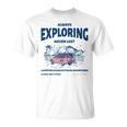 Always Exploring Campfire Ocean Outdoor ビーチライフグラフィック Tシャツ