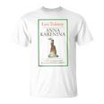 Anna Karenina Leo Tolstoy ヴィンテージブックカバー Tシャツ