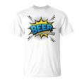 Beer Is My Superpower Comic Book T-Shirt
