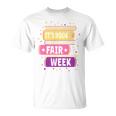 Book Fair Bookworm Library Its Book Fair Week T-Shirt