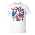 Book Girl Summer Women Retro Bookish Vacation Reader T-Shirt Book Girl Summer Women Retro Bookish Vacation Reader T-Shirt