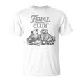 Book Lover Bookworm Feral Readers Club Raccoon Opossum T-Shirt Book Lover Bookworm Feral Readers Club Raccoon Opossum T-Shirt