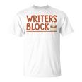 Book Writer Author Writers Block Book Writing Novelist Premium Tri-Blend T-Shirt