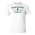 Burlingtonermontt シティステートカレッジ 観光のお土産 Tシャツ