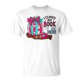 I Closed My Book To Be Here Fall Pumpkin T-Shirt