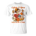 Coffee & Reading Book Lover Mexican Latina Cafecito & Libros T-Shirt