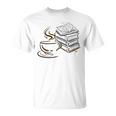 Coffee And Books Lover Bookworm Reading Library Fan T-Shirt Coffee And Books Lover Bookworm Reading Library Fan T-Shirt