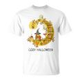 Cozy Halloween Coloring Book Adult Coloring T-Shirt