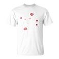 Dark Romance For Woman Pajama Skeleton Costume Book Reading Premium Tri-Blend T-Shirt