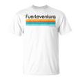 Rétrointage Des Îles Canaries Fuerteventura T-Shirt