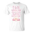 I Fall For The Characters WCrowns Fantasy Book Lover Tee Premium Tri-Blend T-Shirt