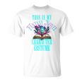 Fantasy Novel Character This Is My Book Character Costume T-Shirt
