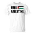 Free Gaza Free Palestine Flag ビンテージtシャツ Tシャツ