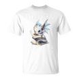 Go Away I'm Reading a Book Dragon Books And Dragons Bookish Premium Tri-Blend T-Shirt