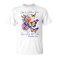 God Is Within Her Faith 聖句 詩篇 Tシャツ