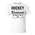 Hockey Romance Book Club Reader Sports Love Reading Premium Tri-Blend T-Shirt