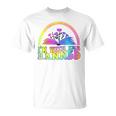 I'm With The Banned Books Retro Tie Dye Wildflowers T-Shirt