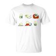 Just Bookworm Things Nerd Reading Book Tortoise Turtle Books T-Shirt