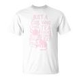 Just A Girl Who Loves Tea Books & Her Cat Cute Tea Drinker T-Shirt