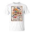 Just A Mom Who Loves Books Vintage Bookish Reader T-Shirt