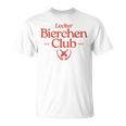 Lecker Bierchen Club Retro Team Malle Daydrinking Backprint T-Shirt