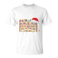 Library Squad Christmas Book Team Xmas Reading Lover T-Shirt
