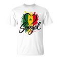 I Loveenegal 休暇 旅行 旗 お土産 ハート ツーリスト Tシャツ
