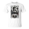 Morally Grey Book Club Lover Gothic Card Style Premium Tri-Blend T-Shirt