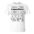Mr Men Retro Comic Book Strip 70s & T-Shirt Mr Men Retro Comic Book Strip 70s & T-Shirt