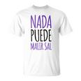 Nada Puede Maliral Divertida Manga Corta Camiseta unisex