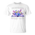 A New Chapter Begins Retired 2025 Floral Book Retirement T-Shirt