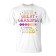 New Great Grandma Loading 2026 レトロ 妊娠 Tシャツ