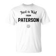 New Jerseytate Nj、ニュージャージー州パターソンのjust A Kid Tシャツ