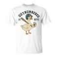Outnumbered By Boys Goose Boy Mom Life Meme T-Shirt