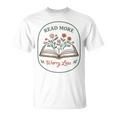 Read More Worry Less Wildflower Book Lover Reading T-Shirt