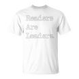 Readers Are Leaders Books Reading Librarian T-Shirt Readers Are Leaders Books Reading Librarian T-Shirt