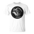 Reading Cat Book Lover Cat Lover Bookworm Cat Owner T-Shirt