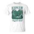 Reading Is My Favorite Sport Book Lover Bookworm T-Shirt