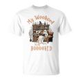 Reading Ghost Halloween Library Weekend Book Lovers Women Premium Tri-Blend T-Shirt