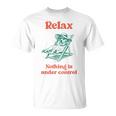 Relax Labrador Dog Owner Graphic Tシャツ