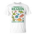 There’S A Reason Behind Every Roar Dinosaur Mom T-Shirt There’S A Reason Behind Every Roar Dinosaur Mom T-Shirt