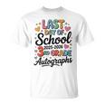 Sign My 3Rd Grade Last Day 2026 Autographs シグネチャーアート Tシャツ