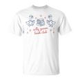 Silly Goose Book Club Cute Geese Reading Bookworms Readers T-Shirt