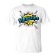 Statistics Is My Superpower Comic Book Style T-Shirt