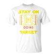 Stay On Target-ディスクゴルフtシャツ Tシャツ