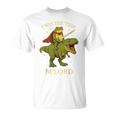 Twas The Tism M'lord Frog ライディング 恐竜 ファンタジー 中世 Tシャツ
